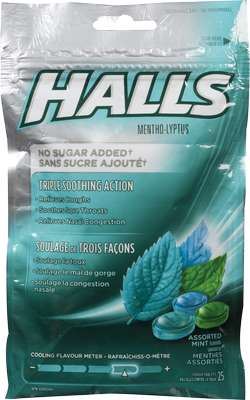 HALLS MNTHO MINT SUCR FREE 25