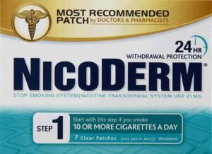 NICODERM PATCH STP 1 21MG 7EA