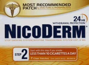 NICODERM PATCH CLR STEP 2 14MG