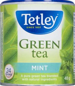 TETLEY TEA GRN MINT