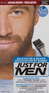 JFM MUSTACHE   MED BROWN  & BEARD