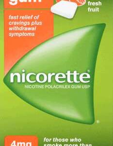 NICORETTE 4MG  FRSH FRUIT