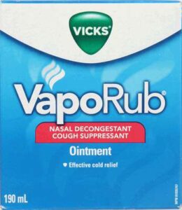VICKS VAPORUB  JAR