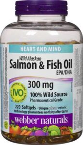 WEB WILD SALMN 300MG GELS