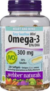WEB OMEGA3 GEL 300MG MINI