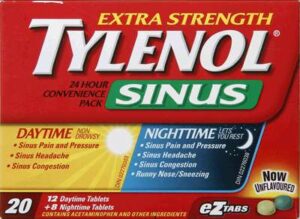 TYLENOL SINUS ES DT/NT COMBO PK