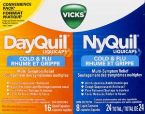VICKS NYQUIL/D YQUIL CAPS COMBO -R