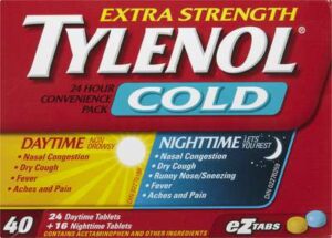 TYLENOL COLDES DT/NT COMBO