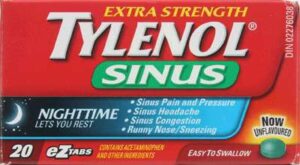 TYLENOL SINUS ES NIGHT TABS