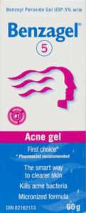 BENZGEL 5% 60G ACNE GEL