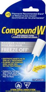 COMPOUND W     FREEZE OFF