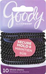 GOODY ELASTIC 4MM BLACK 5.5 SLIDE