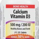 WEBBER CALCIUM 500MG +D