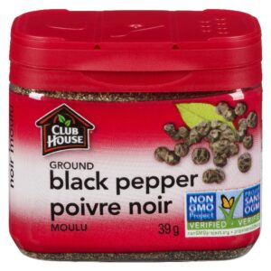 C.HSE BLK GRND PEPPER TIN