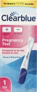 CLEARBLUE PREG TEST