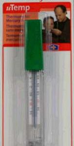 Mercury Free Thermometer C F
