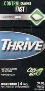 THRIVE NIC MINT GUM 4MG 36CT