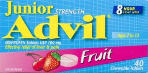 ADVIL JR STREN FRUIT CHWS