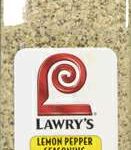 LAWRY S PEPPER LEMON