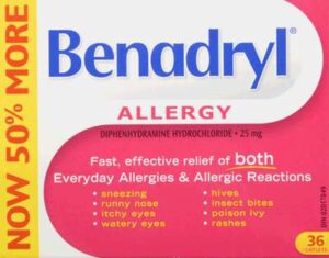 BENADRYL 25MG  CAPLETS -R