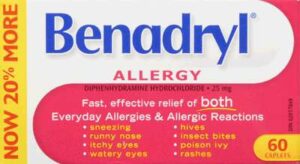 BENADRYL 25MG  CAPLETS -R