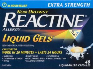 REACTINE E/S LIQUID GEL