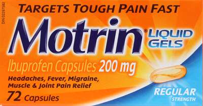 MOTRIN IB LIQU GELS 200MG