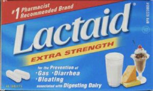 LACTAID TABLTS E/STRENGTH