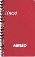 WIREBOUND MEMO BOOK OPEN SIDE 3X5IN