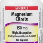 WEBBER MAGNESM CITR 150MG