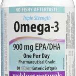 WEBBER OMEGA-3 900MG GELS