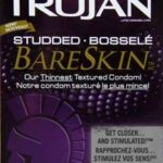 TROJAN BARESKN STUDDED    CONDOM