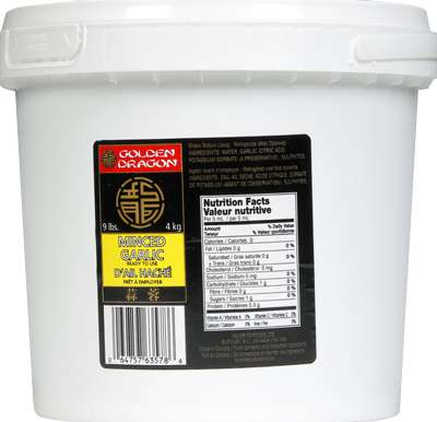 GOLDEN DRAGON GARLIC MNCD IN WATER