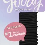 GOODY OUCHLESS BLK  ELSTC 2MM