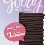 GOODY OUCHLESS BRWN ELSTC 4MM