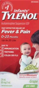 TYLENOL INFANT D/F GRAPE DROP 80MG