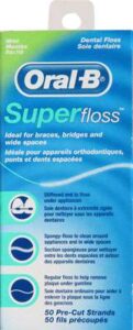 ORALB SUPER    FLOSS MINT 50CT