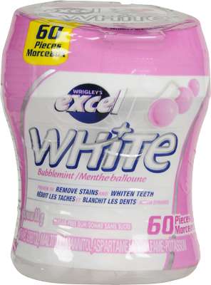 WRGLY EXCL WHT BBLMINT BOTTLE