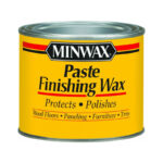 Minwax Paste Finishing Wax Natural 450g tin — wood furniture wax