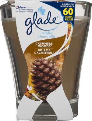 GLADE CAND 3WCK WOOD CASH