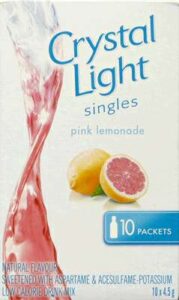 CRYS LT SNGL   PINK LEM