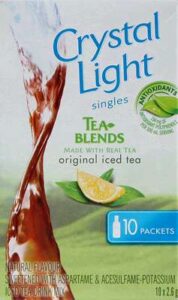 CRYS LT SNGL ORIG ICED    TEA