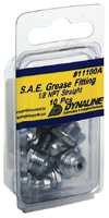 GREASE FITTING STRAIGHT 1/8NPT 10PK
