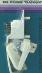 SCREEN DOOR PUSH BUTTON WHITE