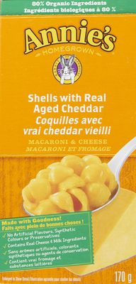 ANNIES SHELLS&AGED CHEDDR (ORANGE)
