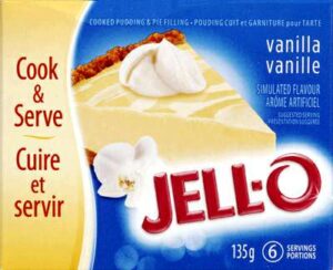 JELLO VANILLA PUDDING