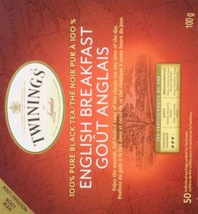 TWIN TEA ENG BFAST