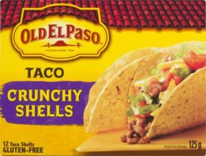 OEP CRUNCHY TACO SHELLS 12EA