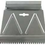 ADHESIVE SPREADER V-NOTCH 6X3/16-IN