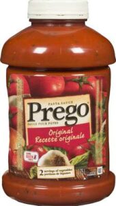 PREGO ORIGINAL PASTA SAUC